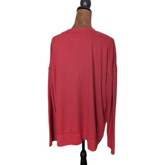 Distressed Lucky Brand Worn in Cozy Soft, Sweater. Sz. Large. Grunge, Normcore. - Picture 5 of 16